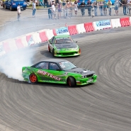 Дрифтинг (Drifting) в Беларуси, литовская команда.