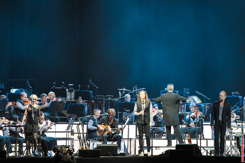 Фоторепортаж с концерта Стинга в Минске, программа Симфонисити. Photos from concert Sting in Belarus, tour Symphonicities.
