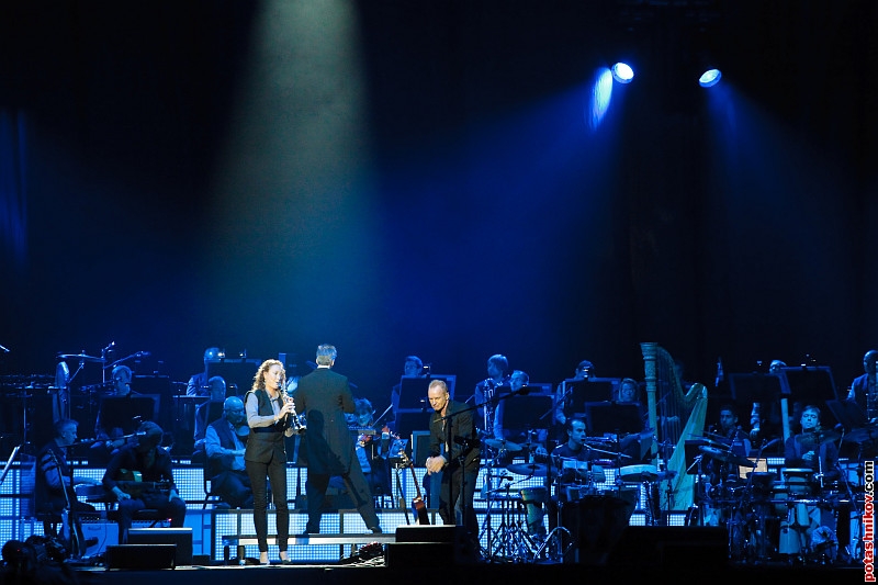 Фоторепортаж с концерта Стинга в Минске, программа Симфонисити. Photos from concert Sting in Belarus, tour Symphonicities.