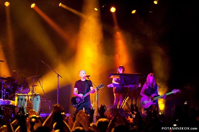 Фотографии с концерта Moby (Моби) в Минск-Арене 12 июня 2011 года.