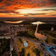 Аэросъемка в Минске. Летающая камера. Фотографии и видео в полете. Съемка с дрона. Фото видео с квадрокоптера.