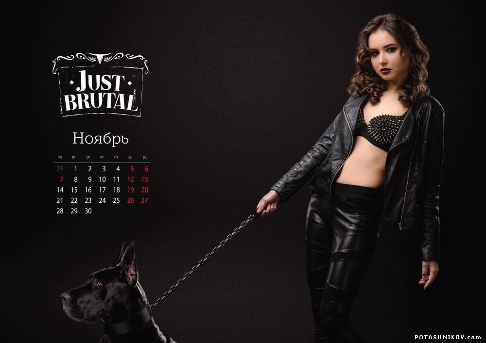 Фотосъемка календаря в Минске. Рекламная фотосессия для календаря. Изготовление календаря в студии