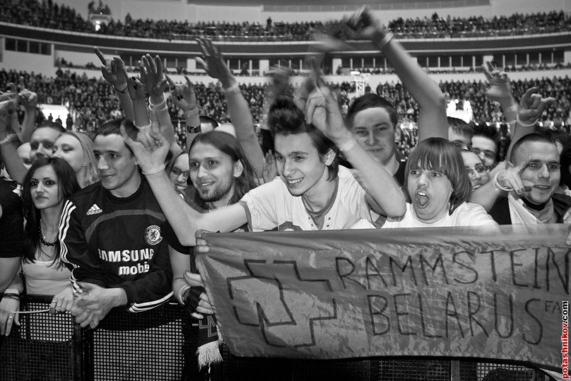 Концерт Rammstein в Минске (Беларусь) 07 марта 2010 в комплексе Минск-Арена