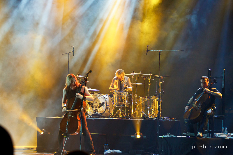 Концерт Apocalyptica (Апокалиптика) в Минске, Дворец Республики. Сoncert Apocalyptica in Minsk, Belarus.