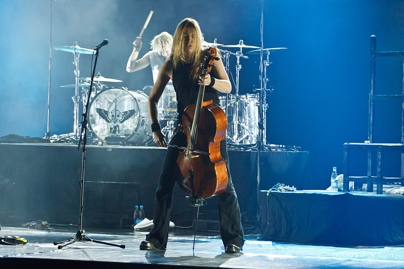 Концерт Apocalyptica (Апокалиптика) в Минске, Дворец Республики. Сoncert Apocalyptica in Minsk, Belarus.