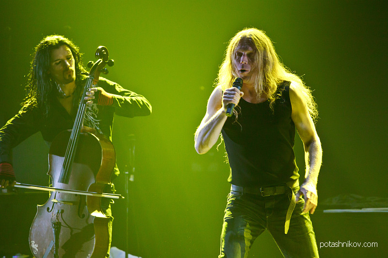 Концерт Apocalyptica (Апокалиптика) в Минске, Дворец Республики. Сoncert Apocalyptica in Minsk, Belarus.