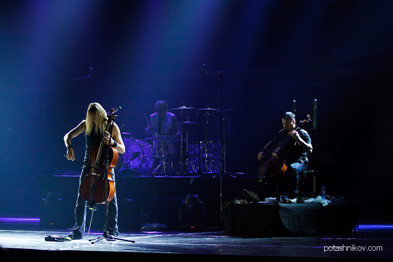 Концерт Apocalyptica (Апокалиптика) в Минске, Дворец Республики. Сoncert Apocalyptica in Minsk, Belarus.