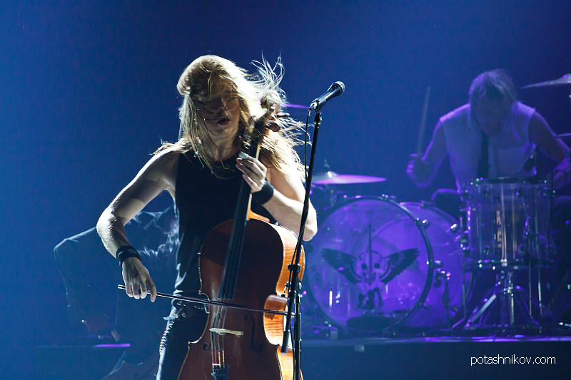 Концерт Apocalyptica (Апокалиптика) в Минске, Дворец Республики. Сoncert Apocalyptica in Minsk, Belarus.