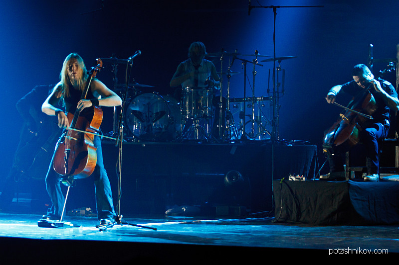 Концерт Apocalyptica (Апокалиптика) в Минске, Дворец Республики. Сoncert Apocalyptica in Minsk, Belarus.